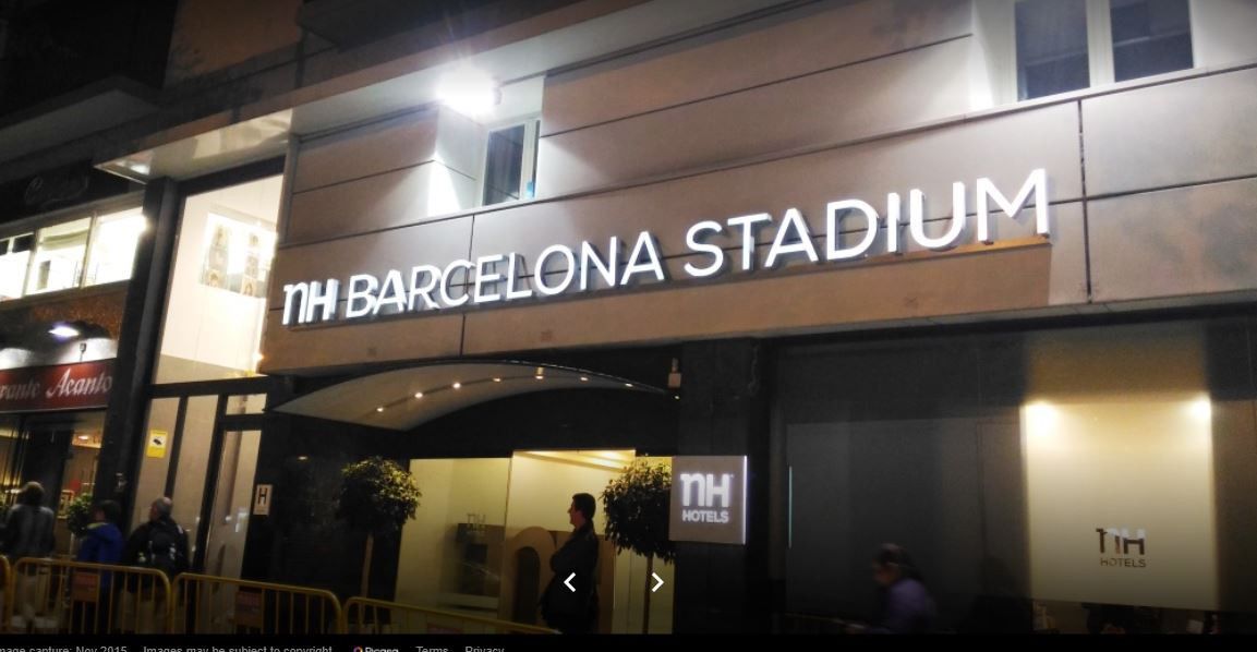 Nh Barcelona Stadium Exteriör bild